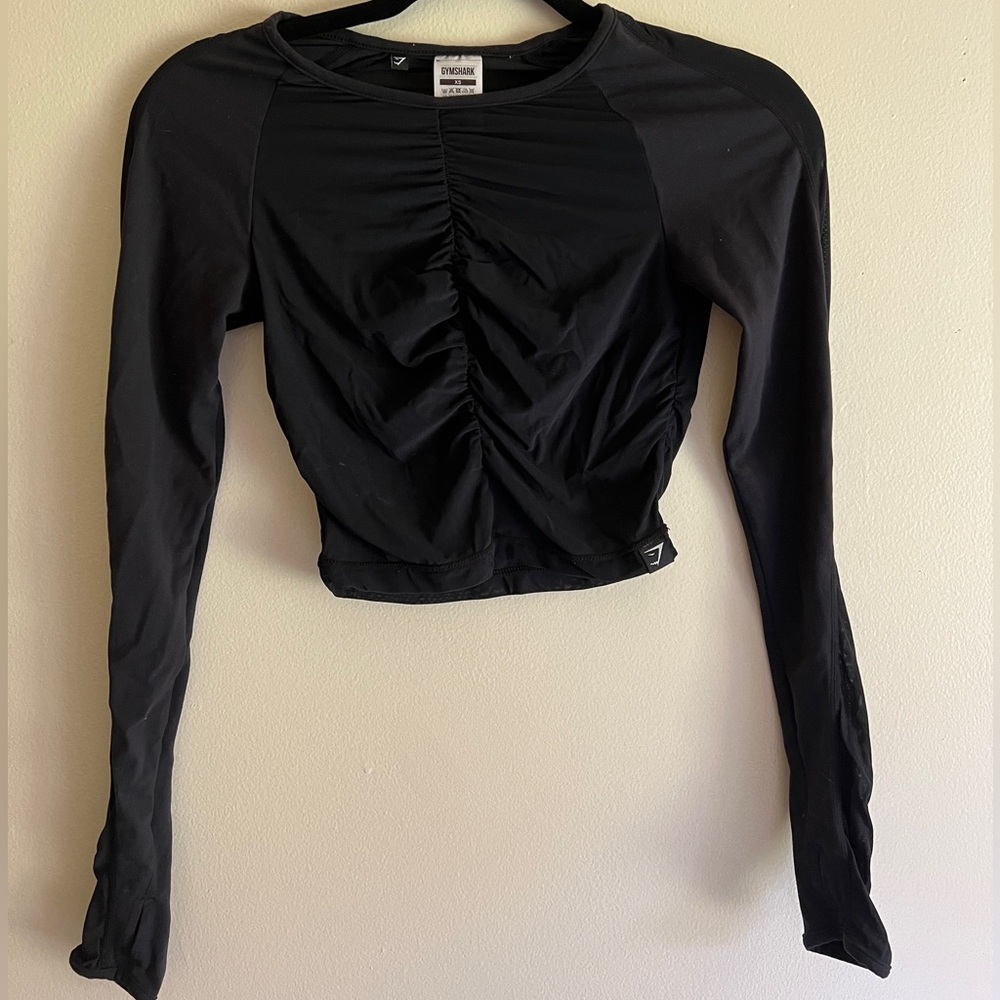 Gymshark sheer mesh top